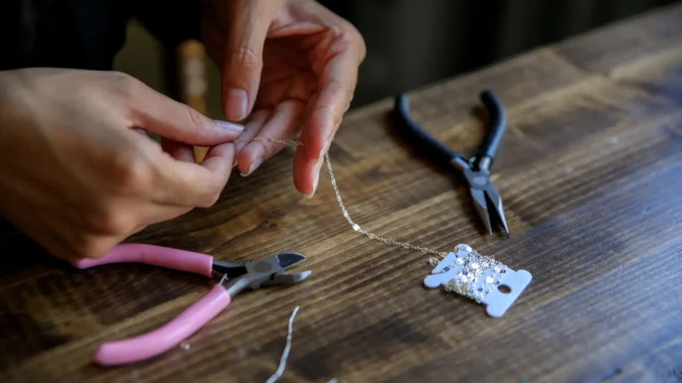 handmade jewellery gifts UK - personalised name necklace
